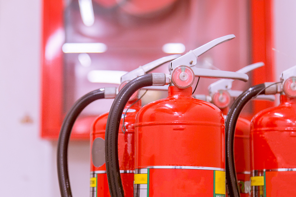 Quais os principais equipamentos contra incêndio