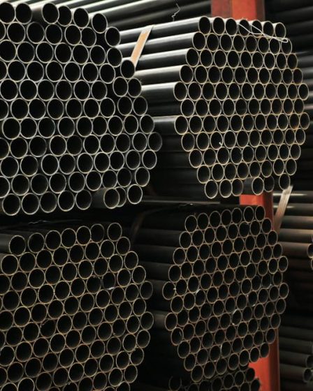 Diâmetro de tubos de aço ideal