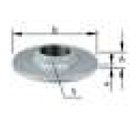 Flange com sextavado