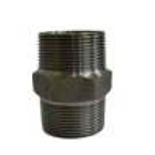 Niple duplo sextavado rosca BSP e NPT